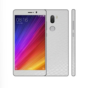 Xiaomi Mi 5s Plus White Snake Leather Texture Mobile Skin