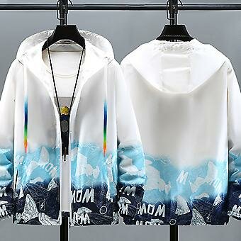 Stylish Gradient Windbreaker