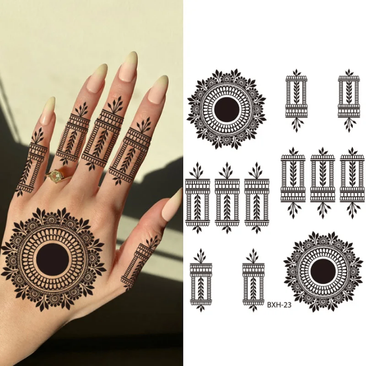 Autocollants+ henné