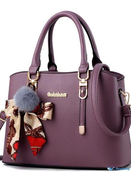 Sac à main femme violet en cuir - Guildham