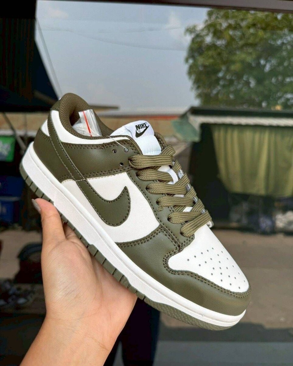 Nike Dunk Low Vert Blanc