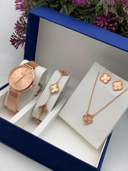Watch  Bracelet  Necklaces Earrings