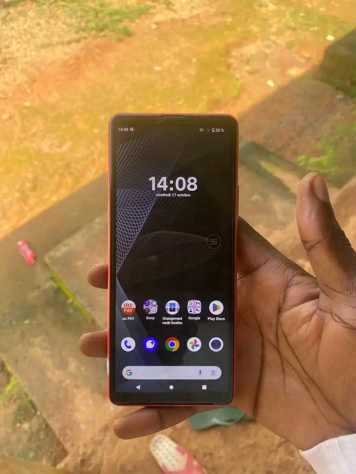 Smartphone Android Rouge Performant