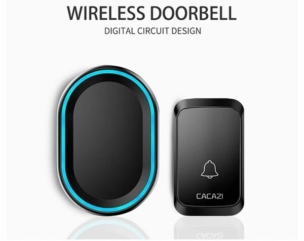 300m Range Wireless Remote Doorbell 58 Tune Songs