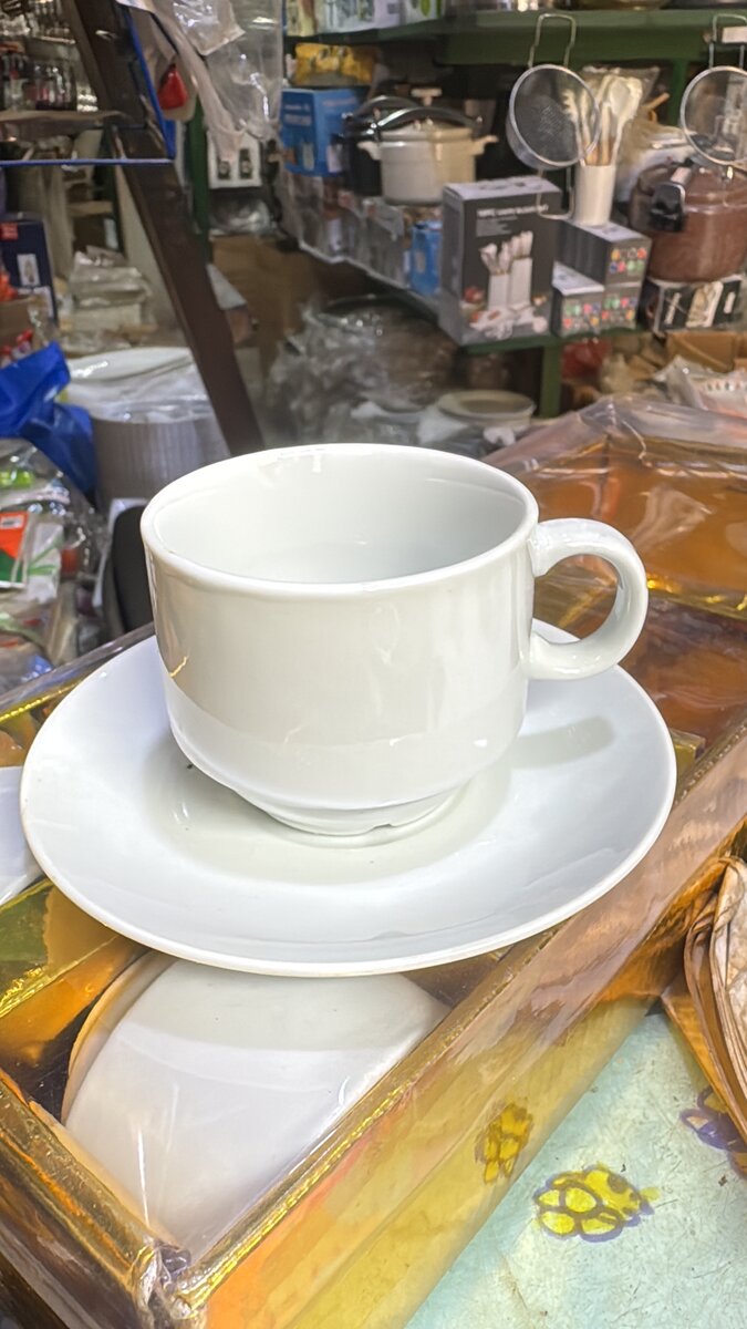 Tasse à café en porcelaine