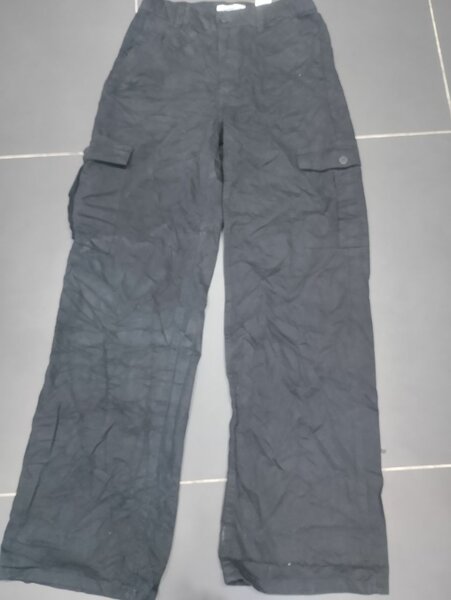 Pantalons de cargo noirs pour hommes