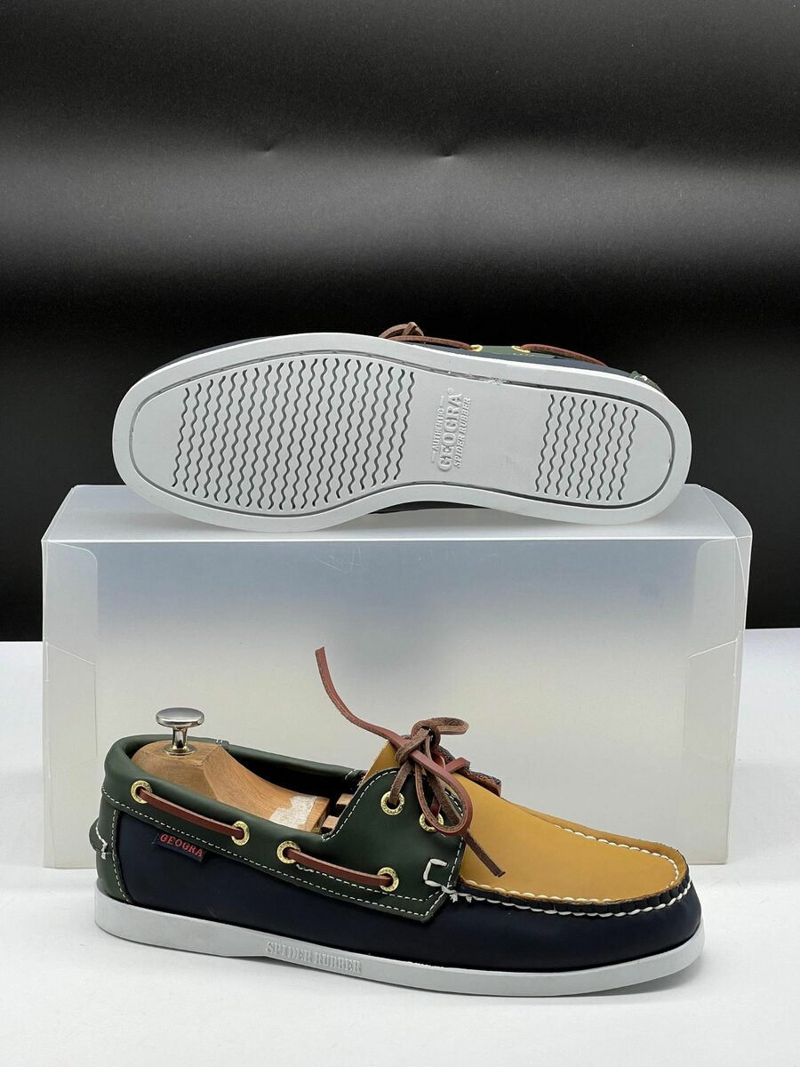 Sebago geogra en cuir
