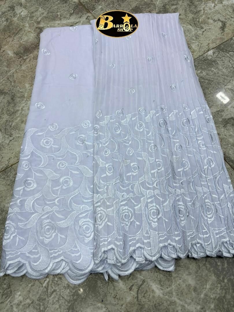 Tissus Brodés Luxueux