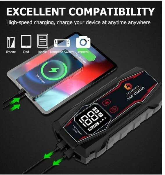 Portable Car Battery Jump