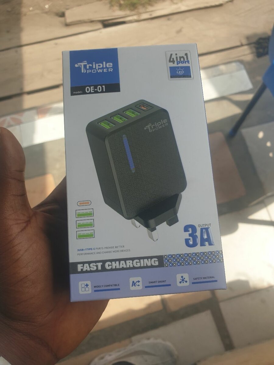 Triple power  android charger