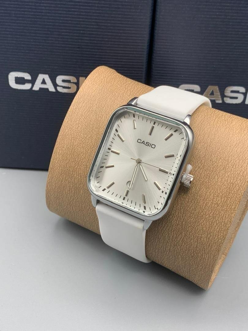 Casio silicon strap watch