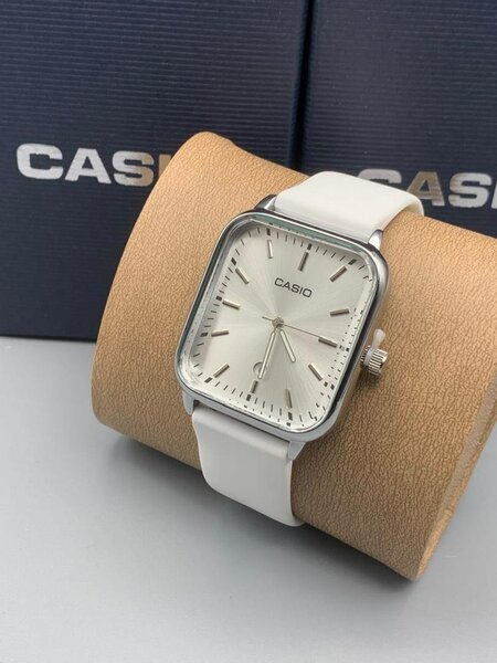Casio silicon strap watch
