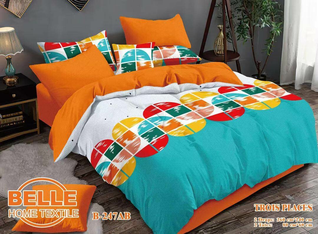 Parure de lit colorée BELLE