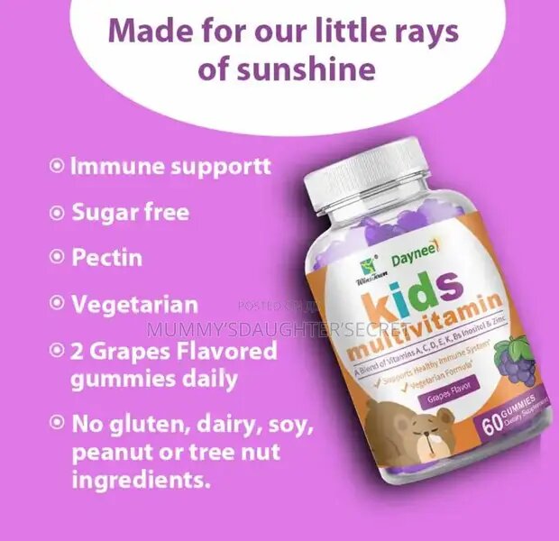 Daynee kids multivitamin gummies