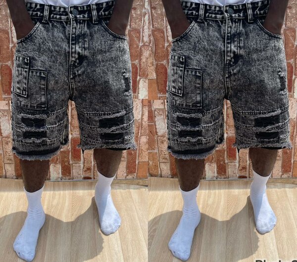 Shorts en jean décontractés homme