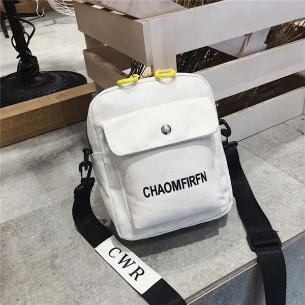 Sac bandoulière blanc tendance