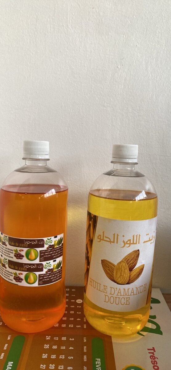Huile de jojoba et d amande do