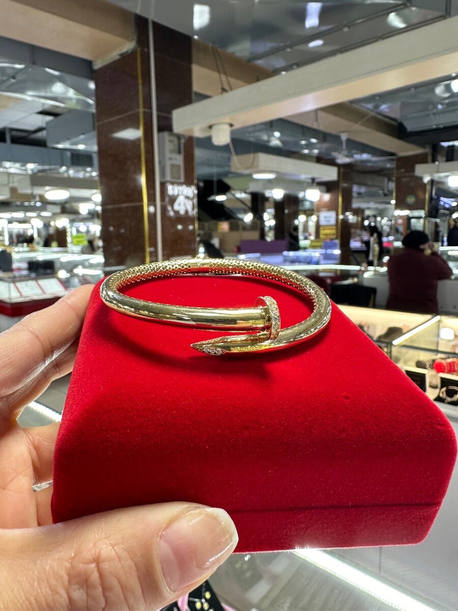 Браслет из желтого золота 585 проба.