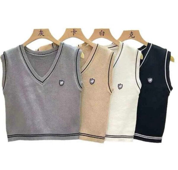 Pull sans manches élégant