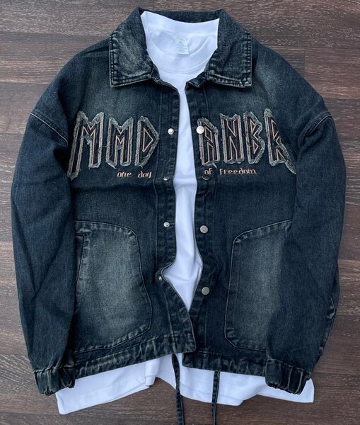 Veste en jean oversize