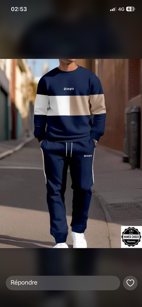 Ensemble de survêtement tendance