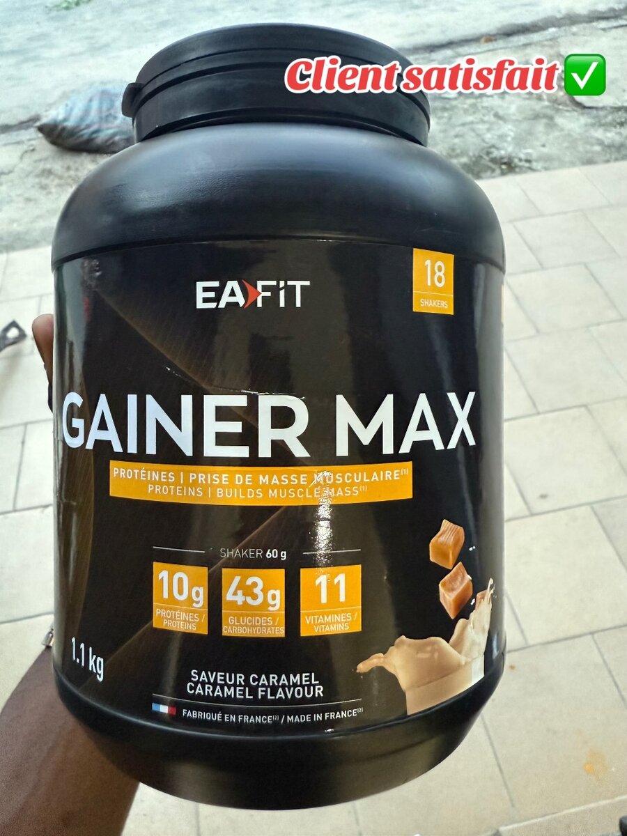 EA Fit Gainer Max Caramel 1.1kg