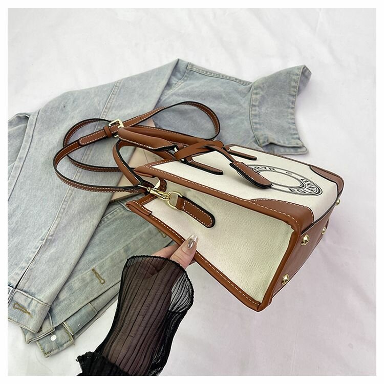 Sac à main chic en toile