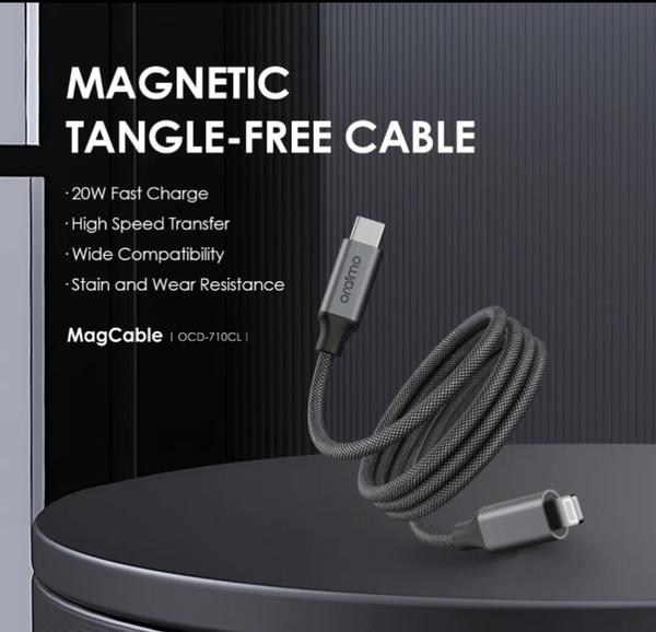 Câble Magnétique Sans Enchevêtrement 20W