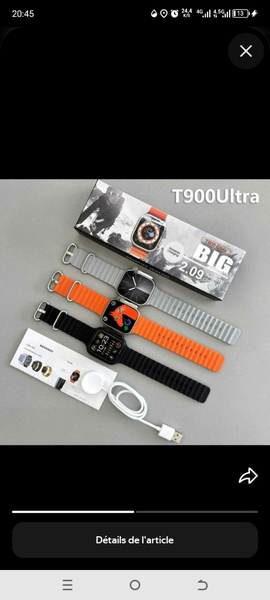 Montre Connectée T900 Ultra