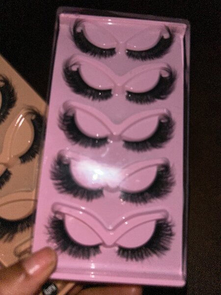 Faux cils volumineux 5 paires