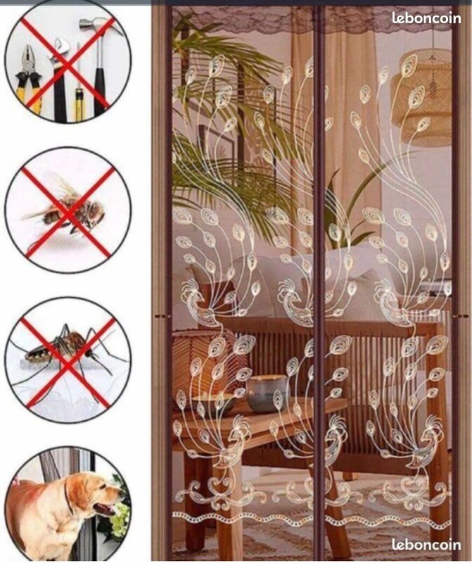 Moustiquaire Magnétique Porte