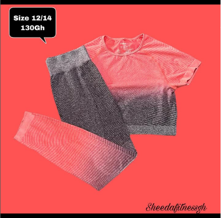 top and leggings orange