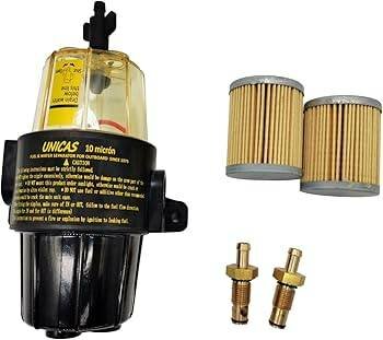 Filtre de décanter de bateau