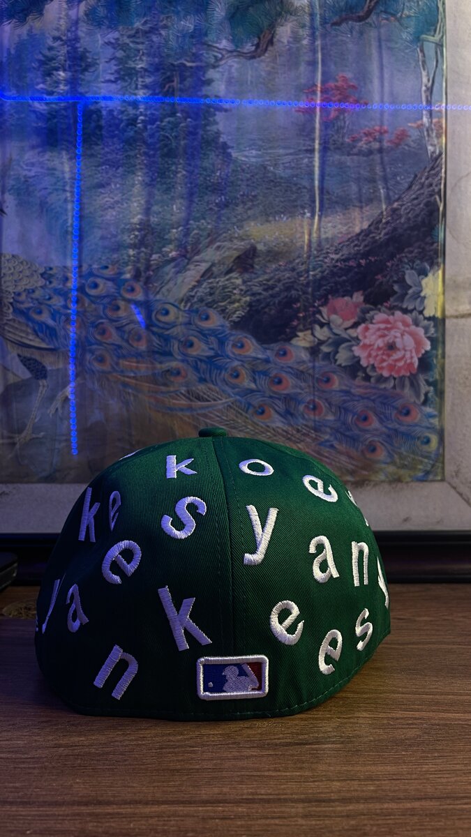 Casquette verte Yankees