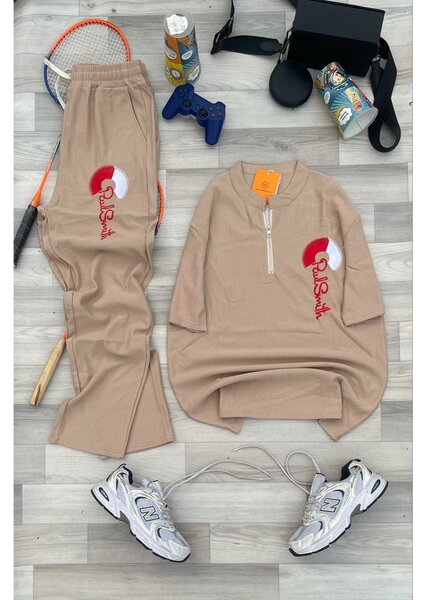 Ensemble de sport beige