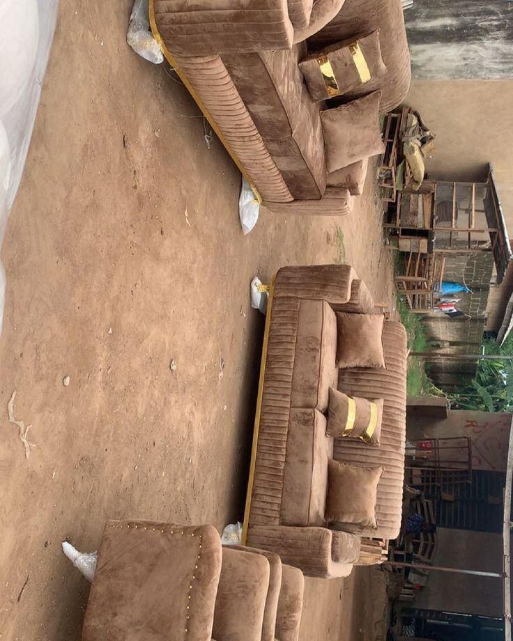 Ensemble canapé marron