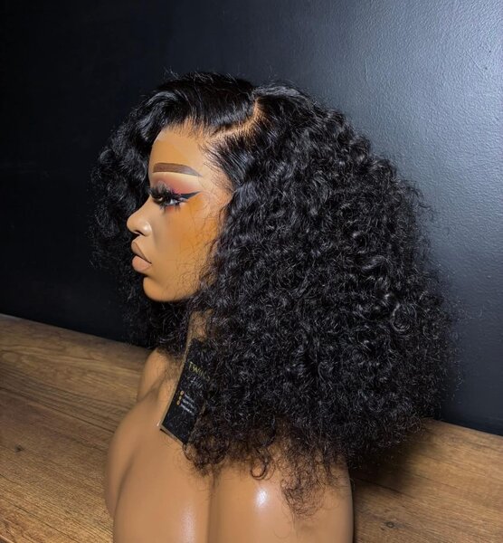 Perruque bouclés humain T20