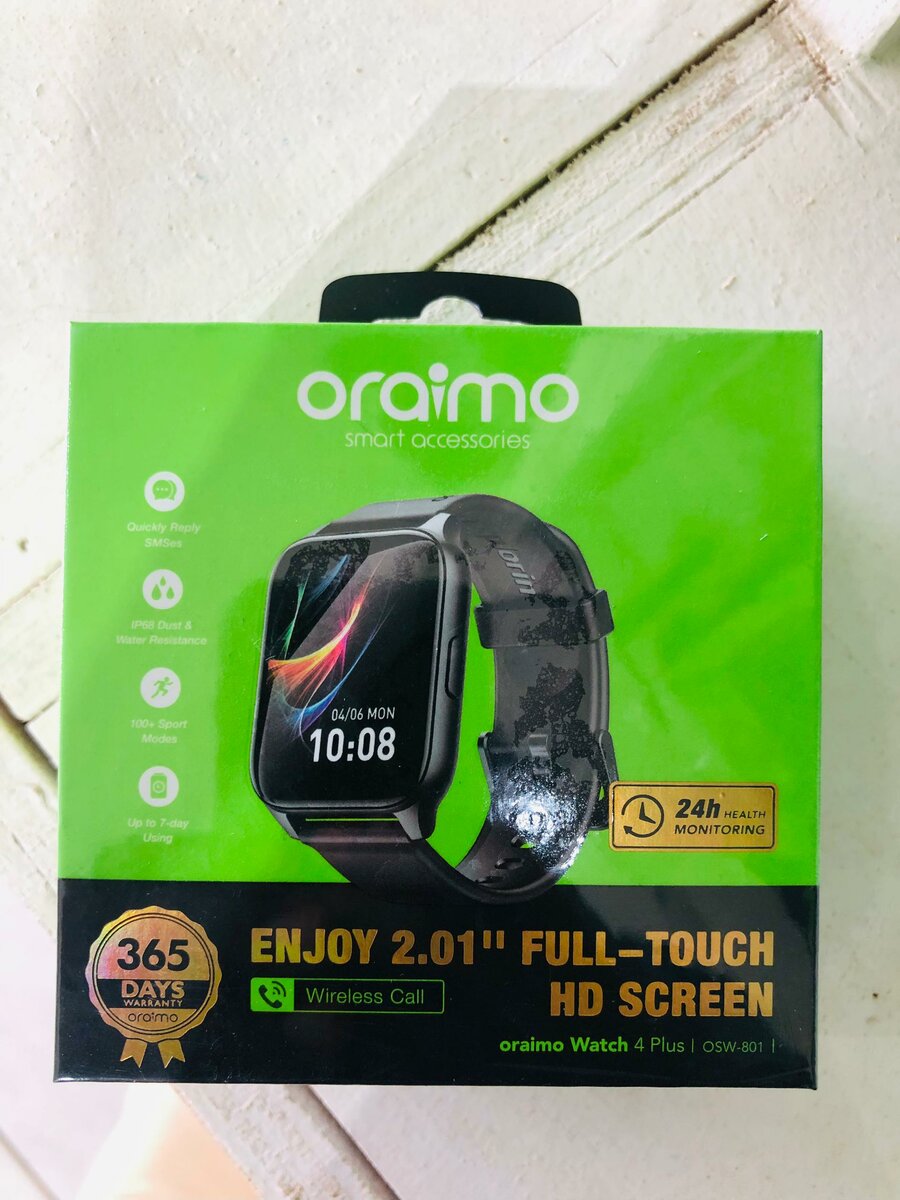 ORAIMO SMART WATCH 4 PLUS