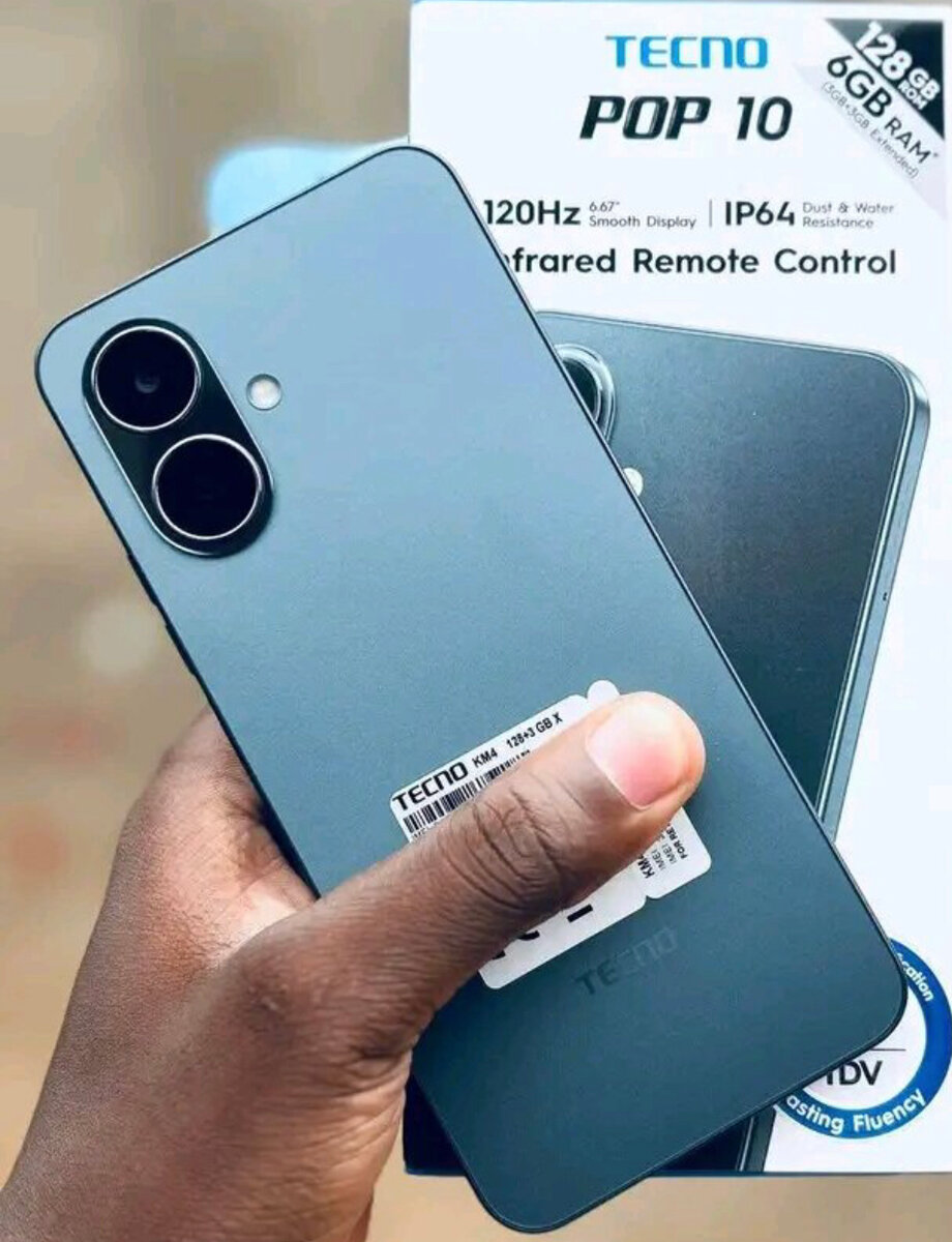 TECNO Pop 10 Smartphone 128GB
