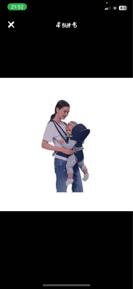 Porte-bébé ergonomique