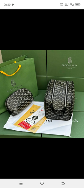 Goyard sac cosmétique toilette