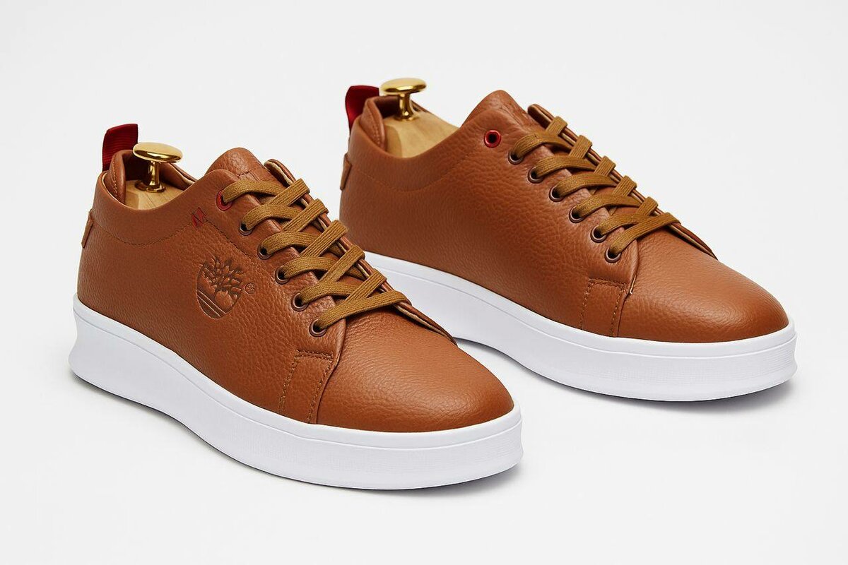 Sneakers en cuir élégants