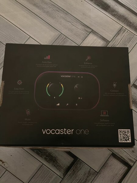 Carte son focusrite vocaster