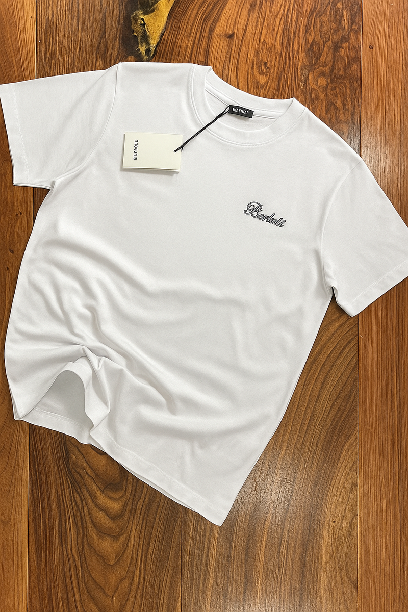 T-shirt blanc en coton Berluti