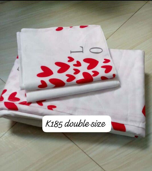 A set of beautiful and soft bed linen