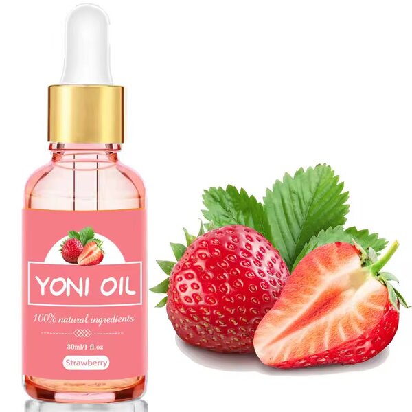 Huile Yoni Fraise Naturelle