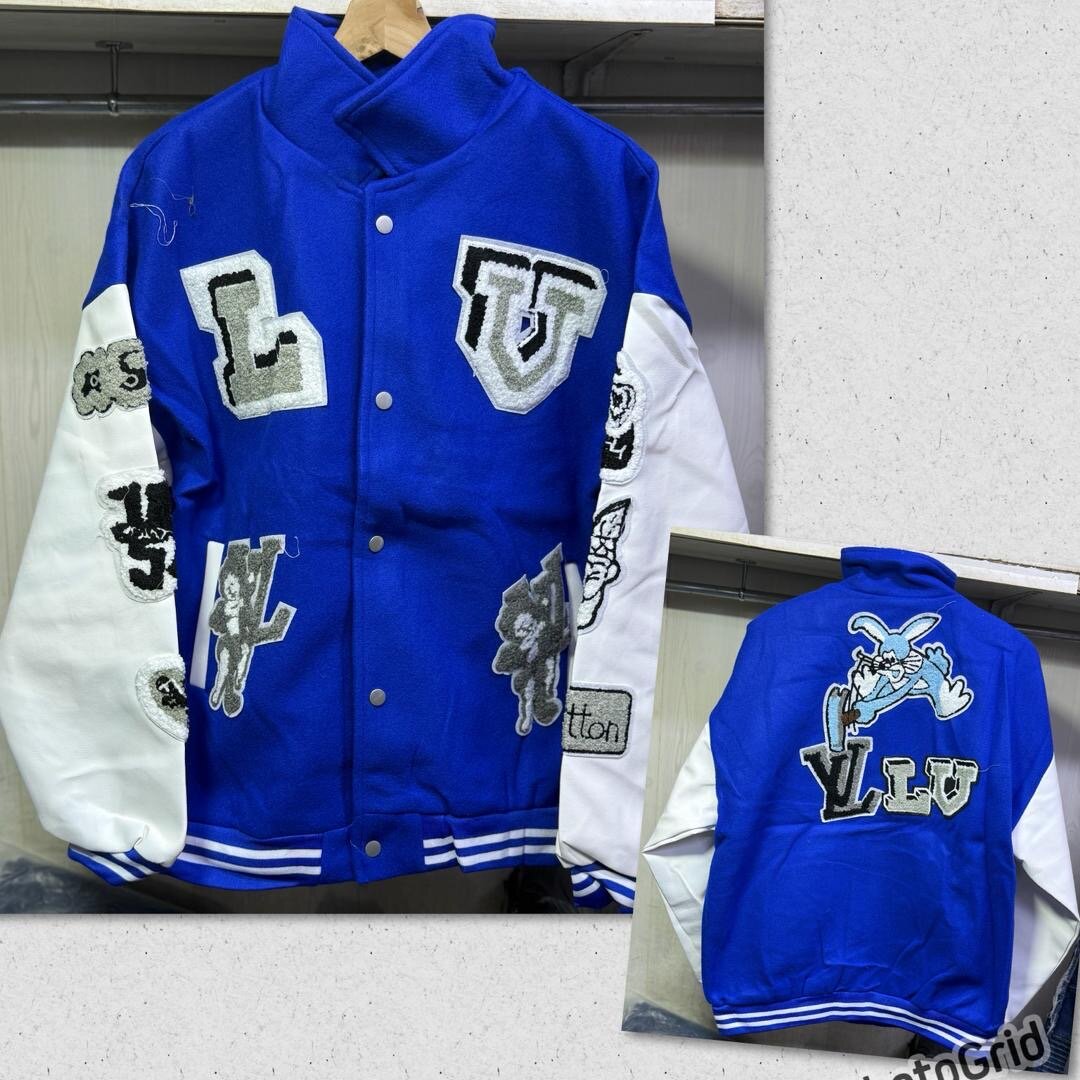 Vestes Varsity Patchwork Pour Hommes