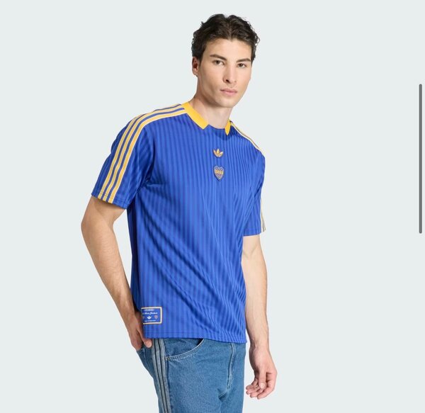 Maillot de Foot Homme Bleu Jaune