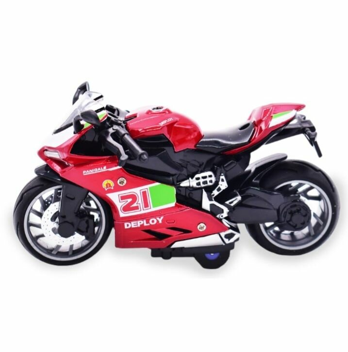 Moto Transformer Jouet Rouge