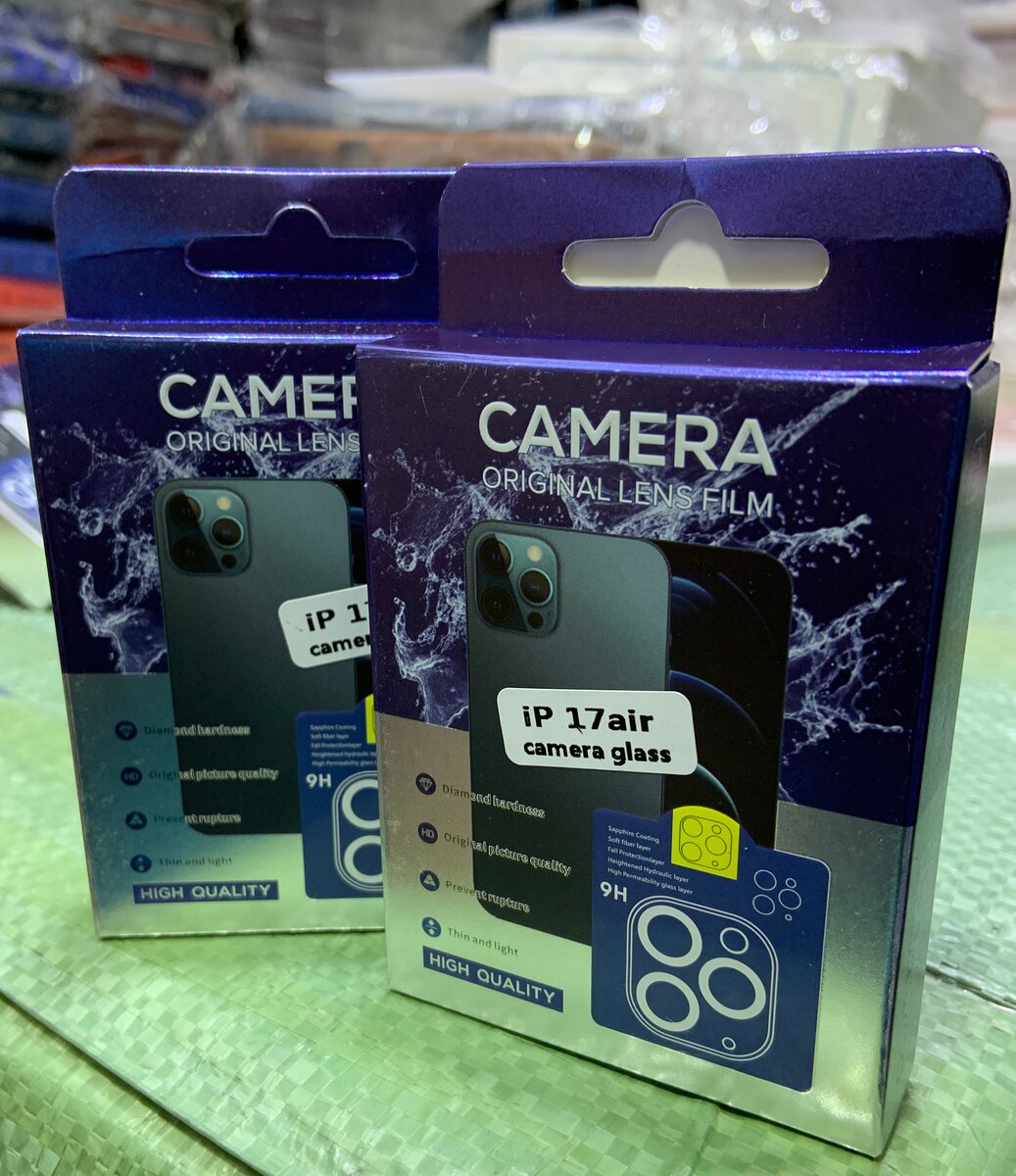 Verre de caméra iP 17air